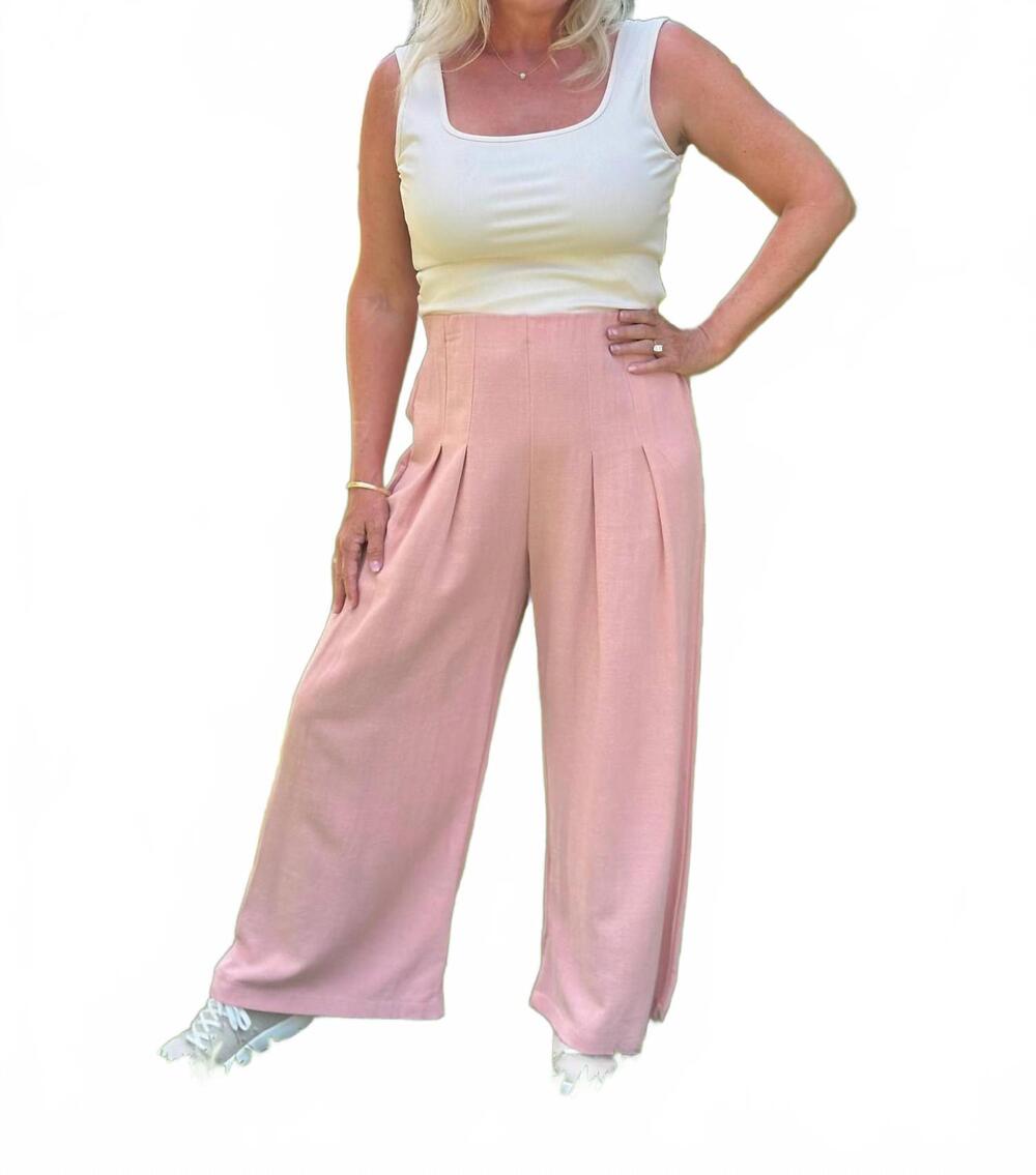 NEW WASABI + MINT tera pants in canyon rose